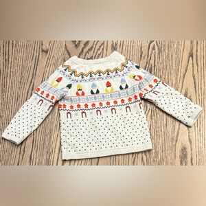 Hanna Andersson Gnome Crew Neck Sweater